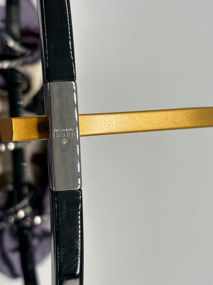 Tom Ford era Gucci Purple Velvet bracelet bag