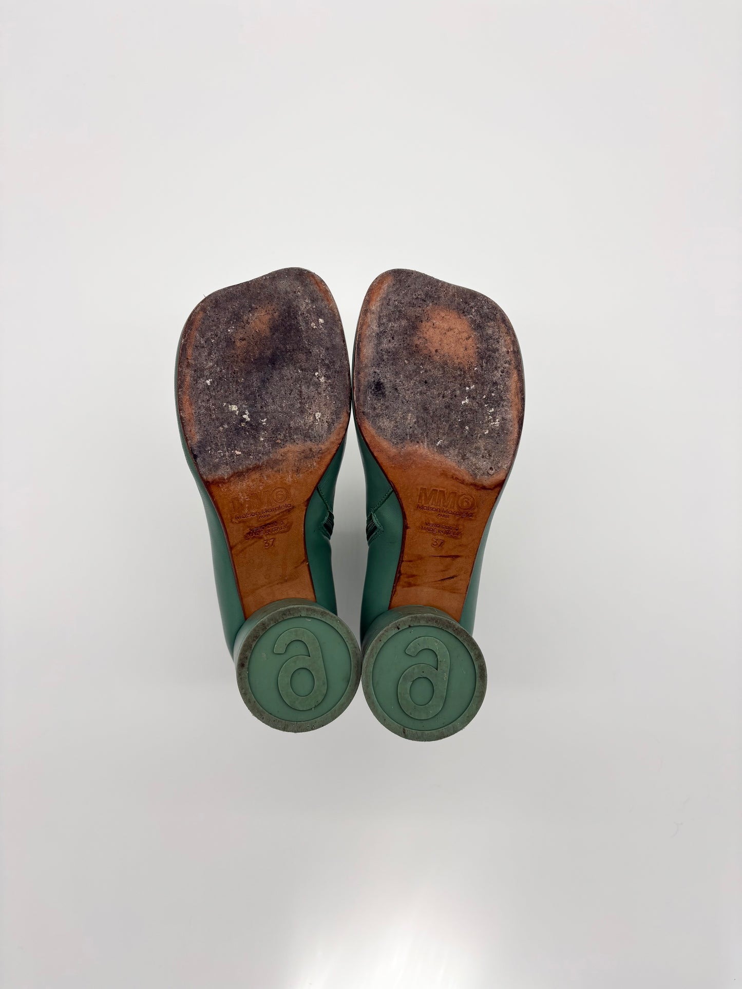 Madison Margiela MM6 Anatomic Leather Ankle Boots