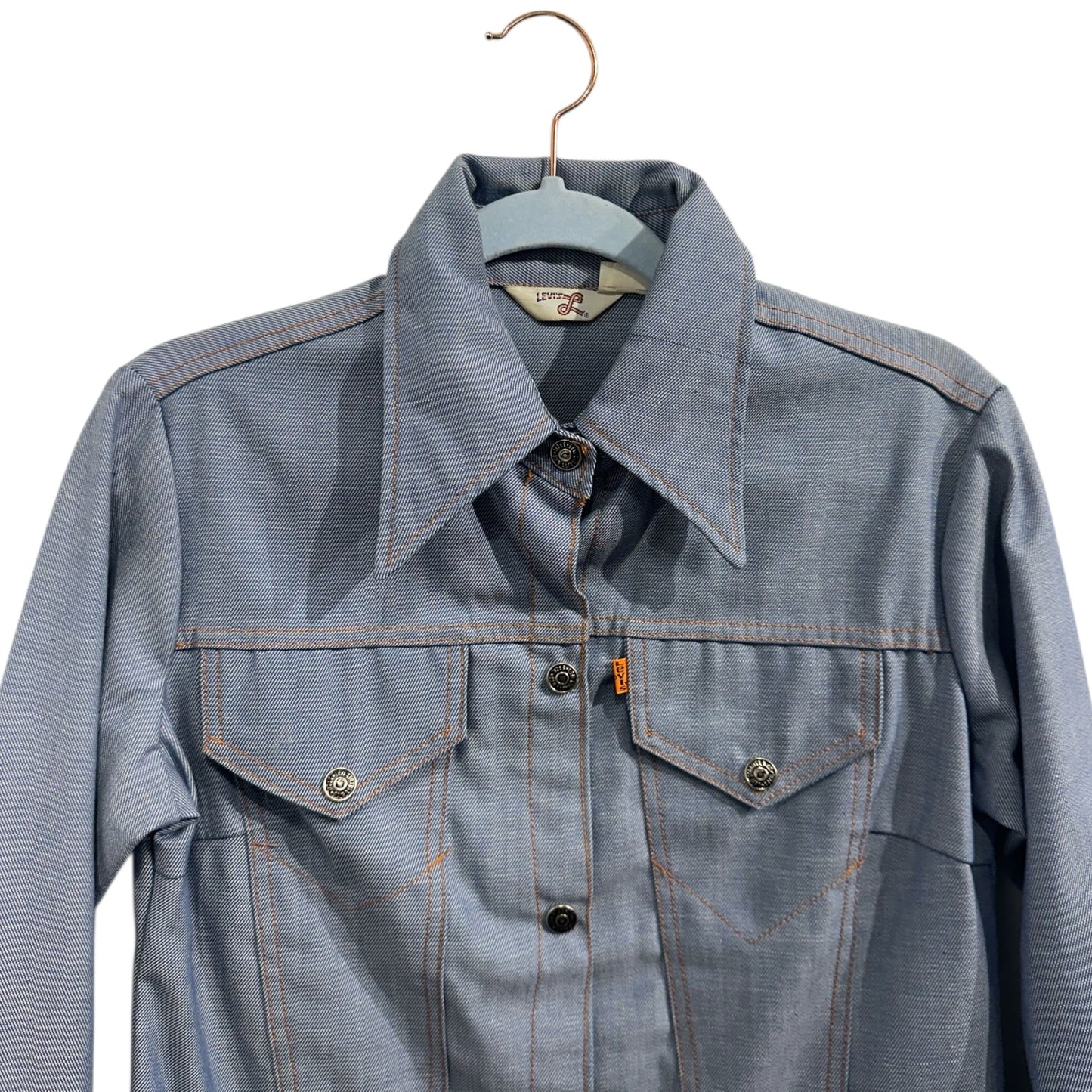 Levi’s denim jacket orange tab