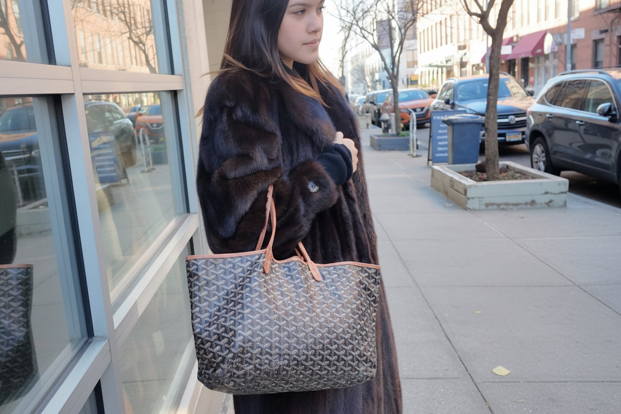 Goyard tote bag