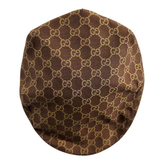 Gucci Brown Canvas Monogram Baker Hat