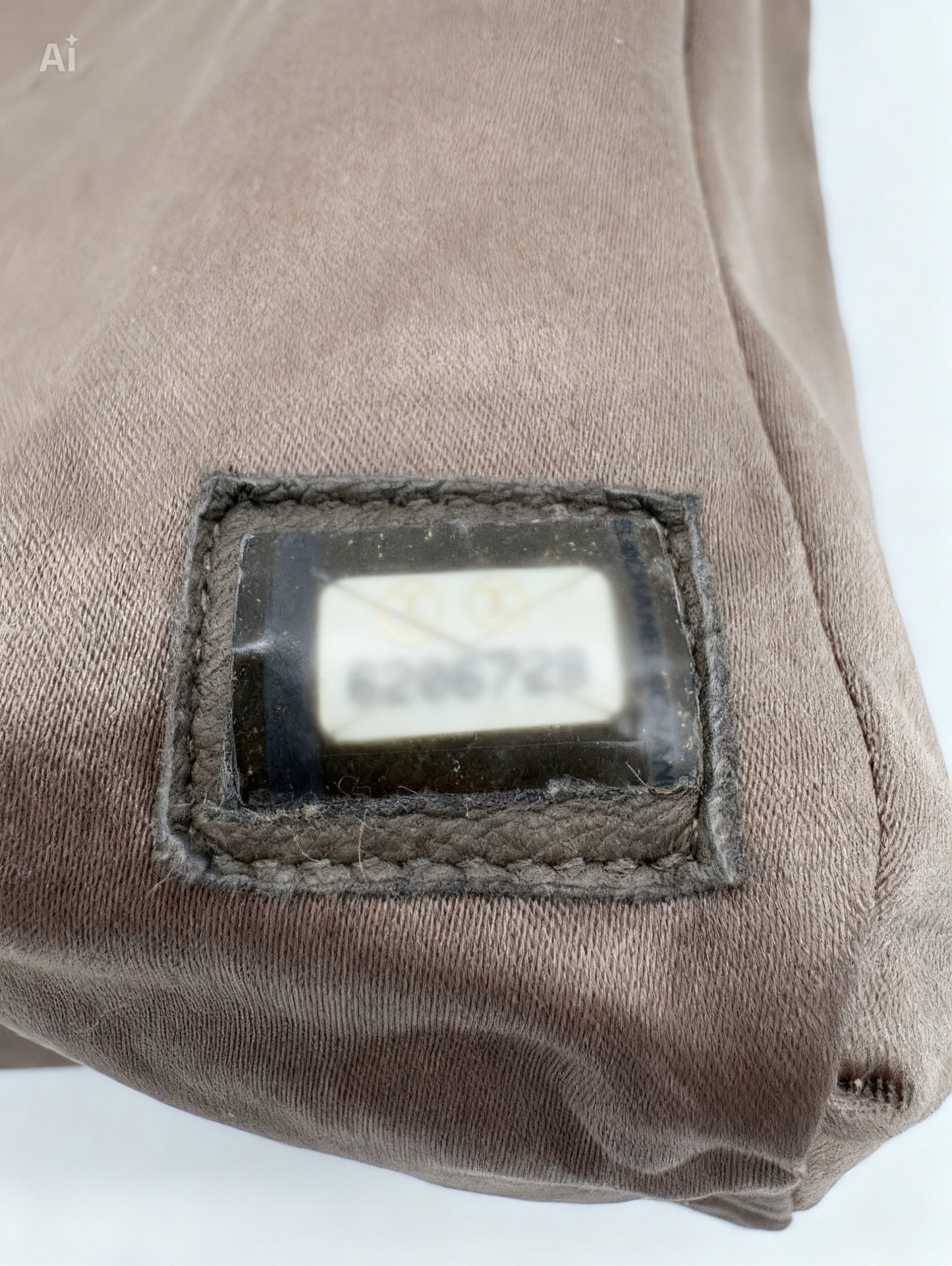 Chanel suede patchwork shoulder bag