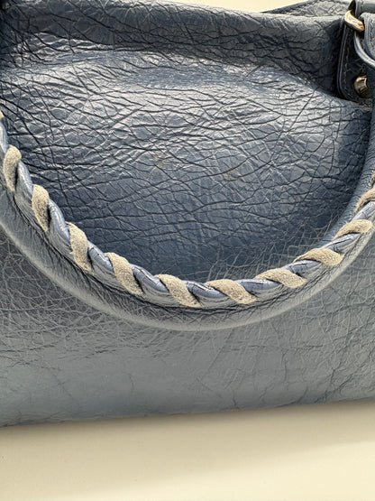 Balenciaga Blue City Bag with silver hardware. ***SOLD***