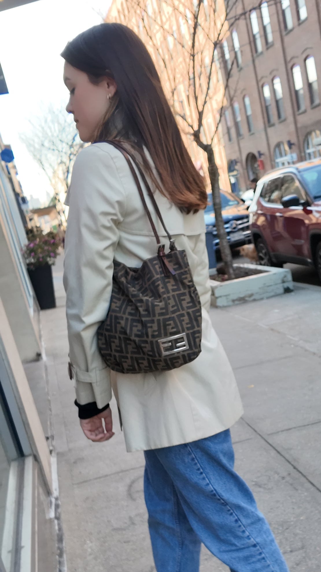 Fendi zucca bag
