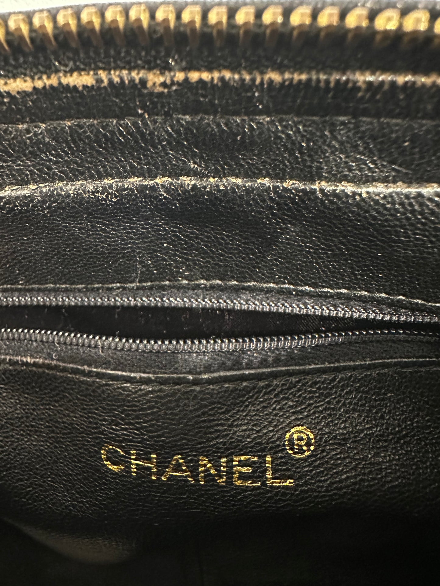 1990s Chanel Black Patent Leather camera bag with gold hardware ***SOLD***