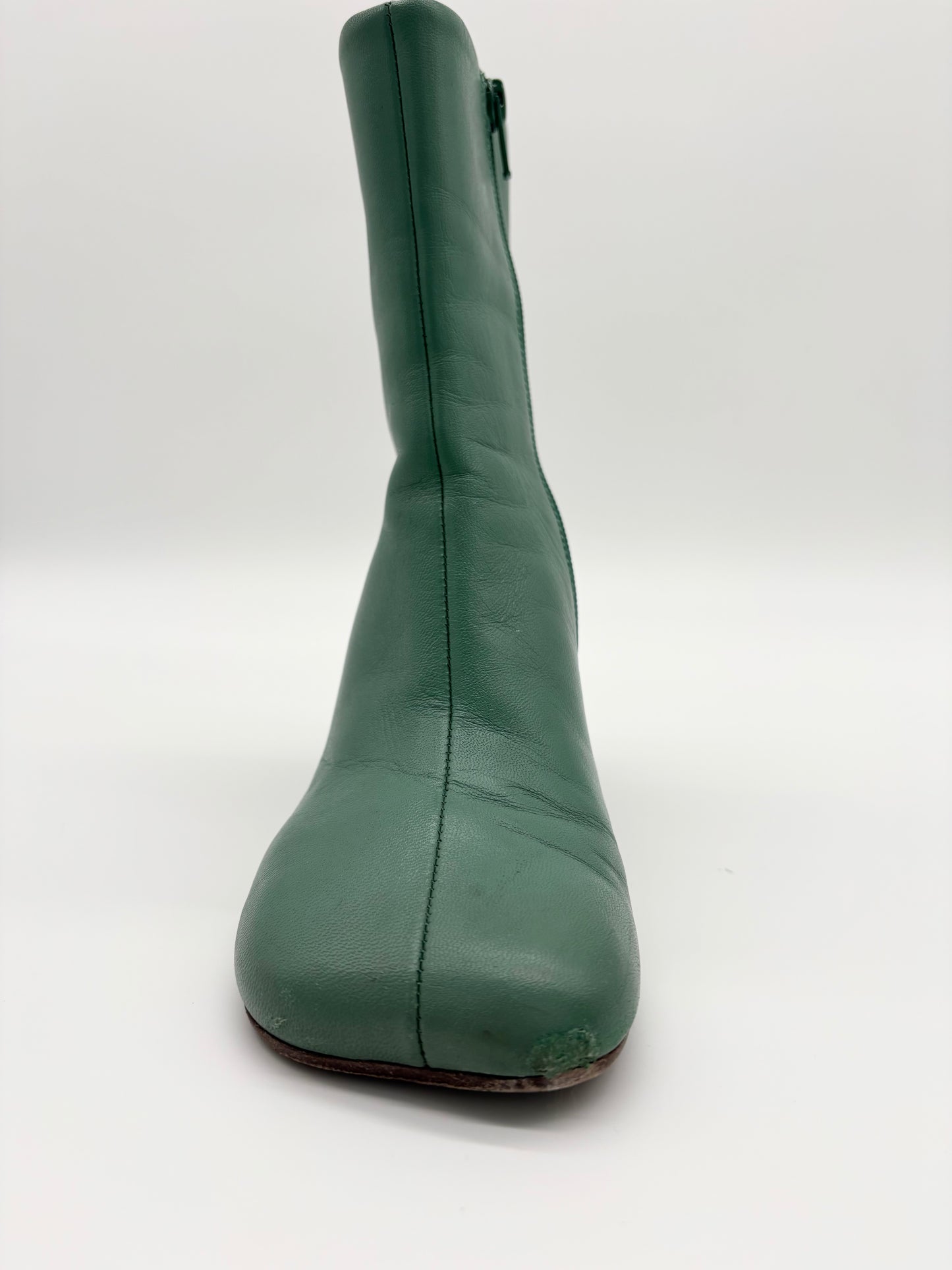 Madison Margiela MM6 Anatomic Leather Ankle Boots
