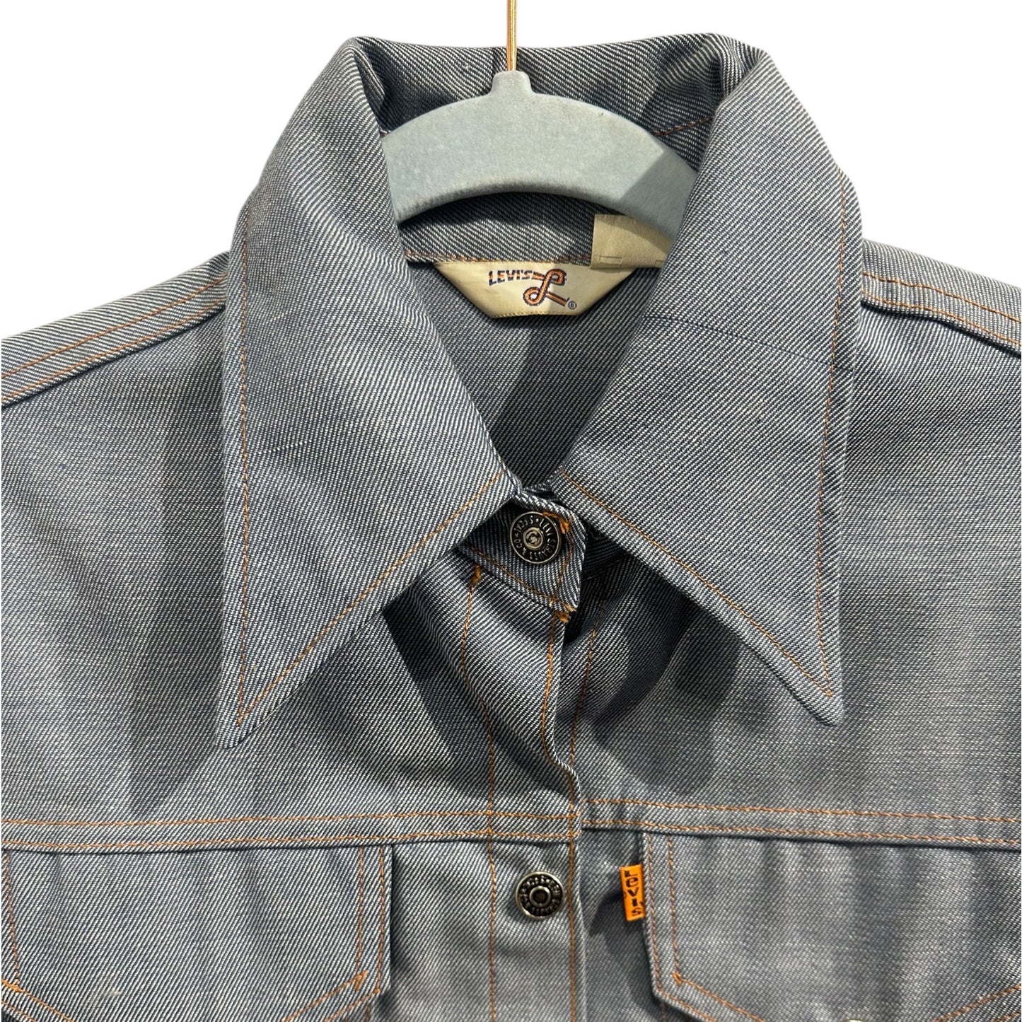 Levi’s denim jacket orange tab
