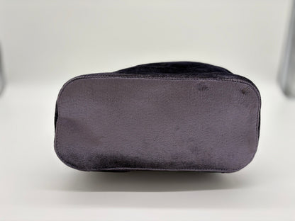 Tom Ford era Gucci Purple Velvet bracelet bag