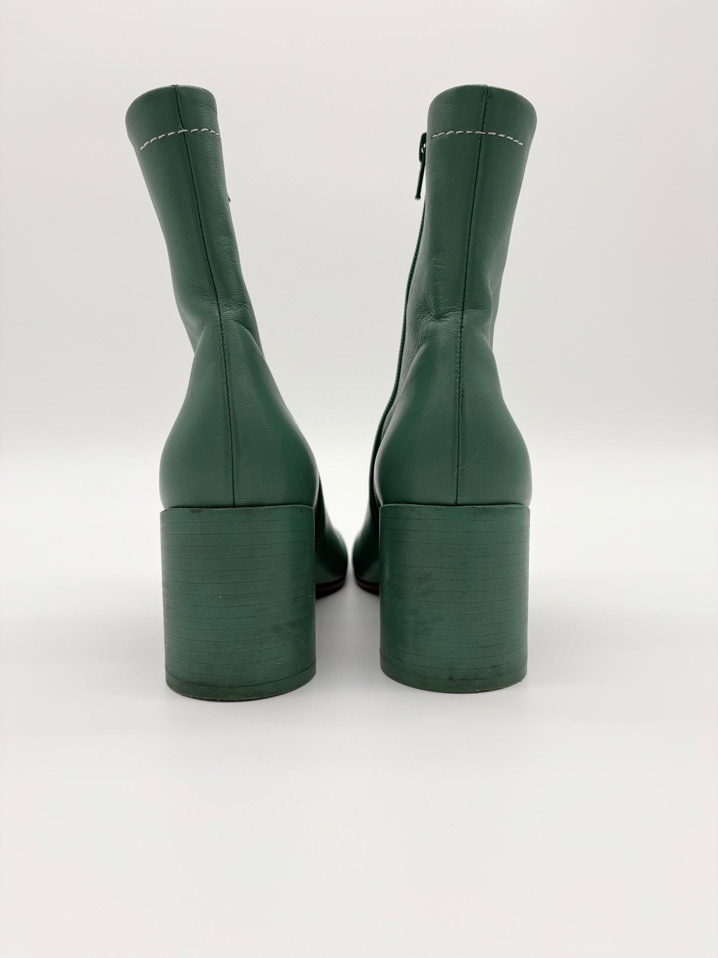 Madison Margiela MM6 Anatomic Leather Ankle Boots