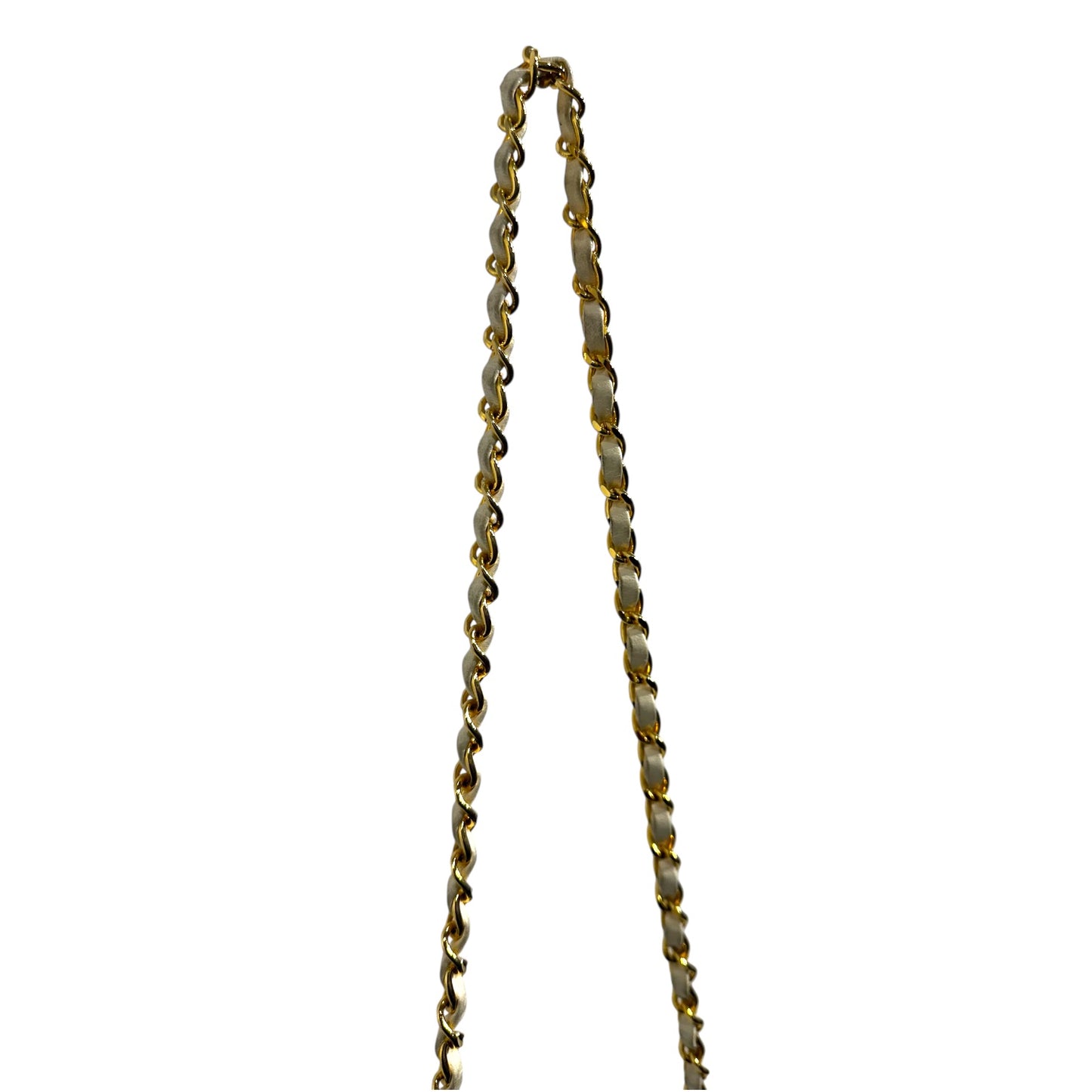 1980s Chanel White Lambskin Diana Flap Bag with 24K gold hardware from Karl Lagerfeld era.***SOLD***