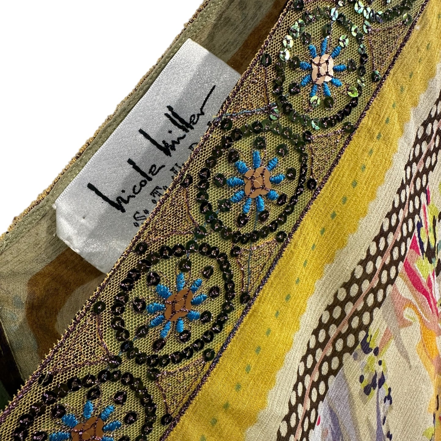 Vintage silk caftan