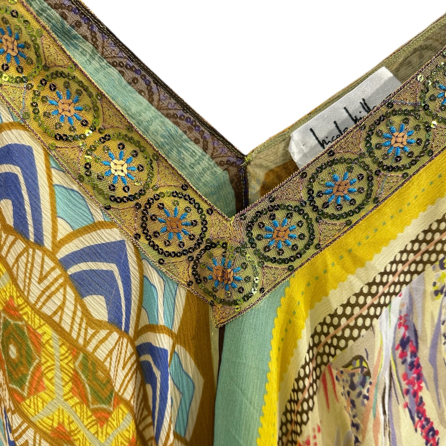 Vintage silk caftan