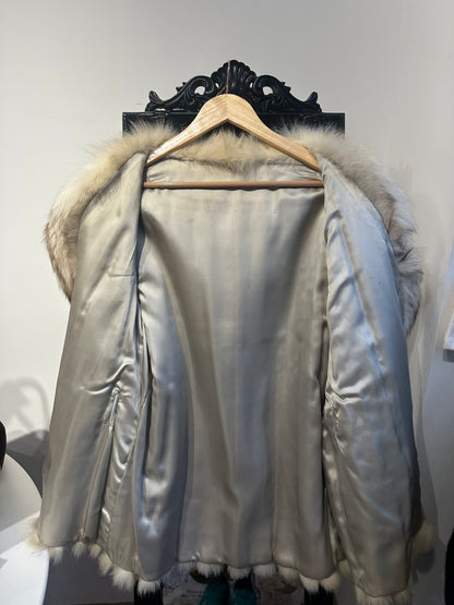 Vintage Mid-length Fox fur Coat