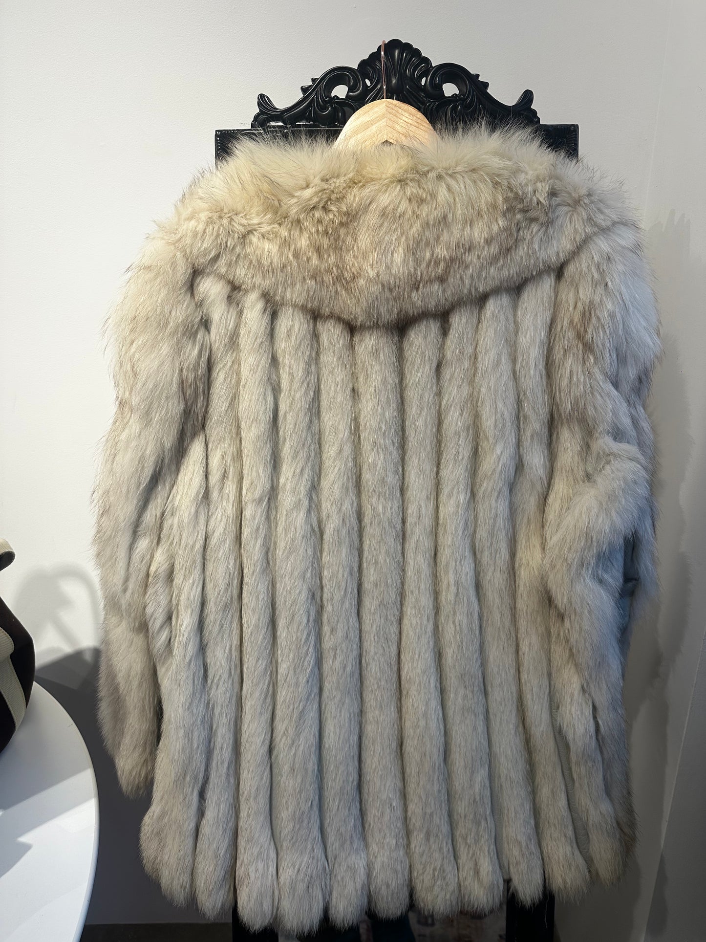 Vintage Mid-length Fox fur Coat