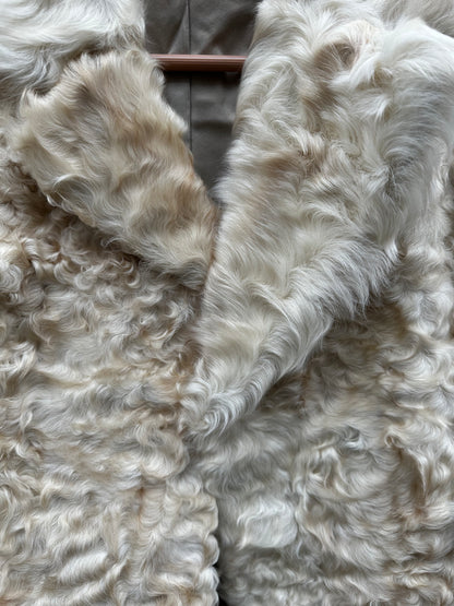 Vintage Mongolian Curly Lamb