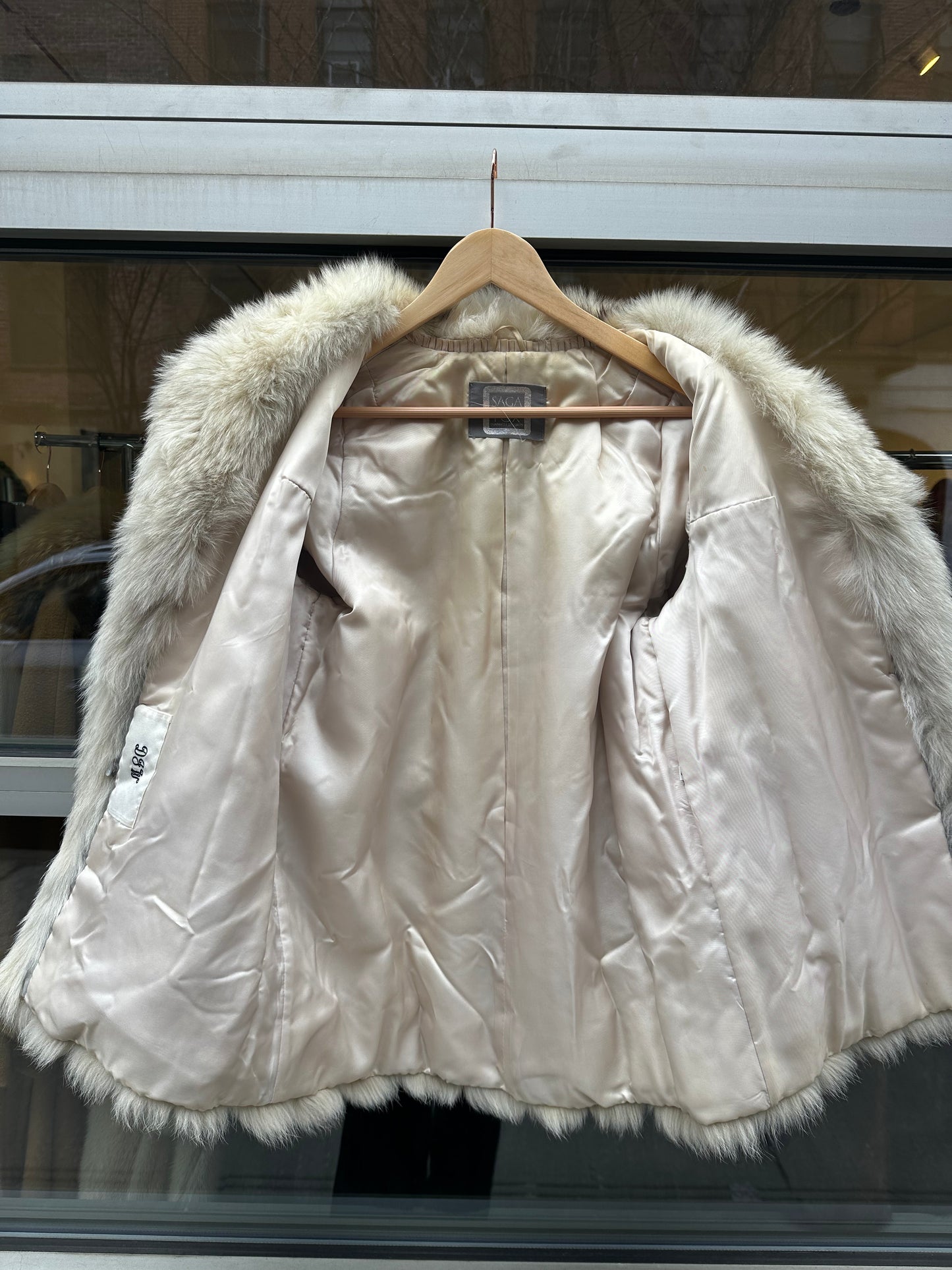 Vintage Saga Fox Blue Fox