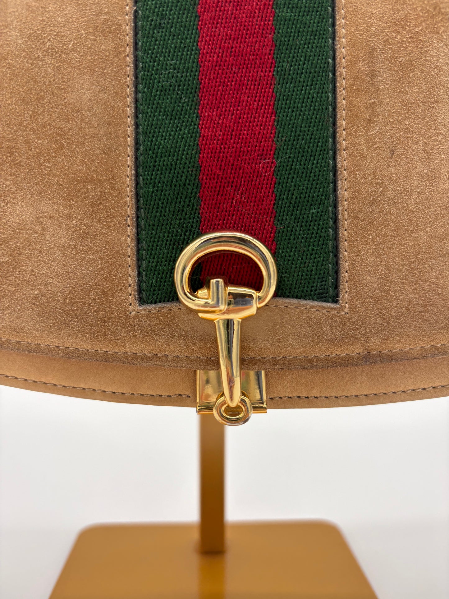 1970s Suede Gucci Sherry Line Bag