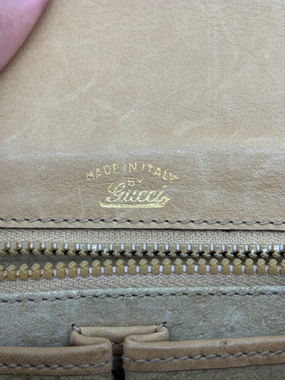1970s Suede Gucci Sherry Line Bag