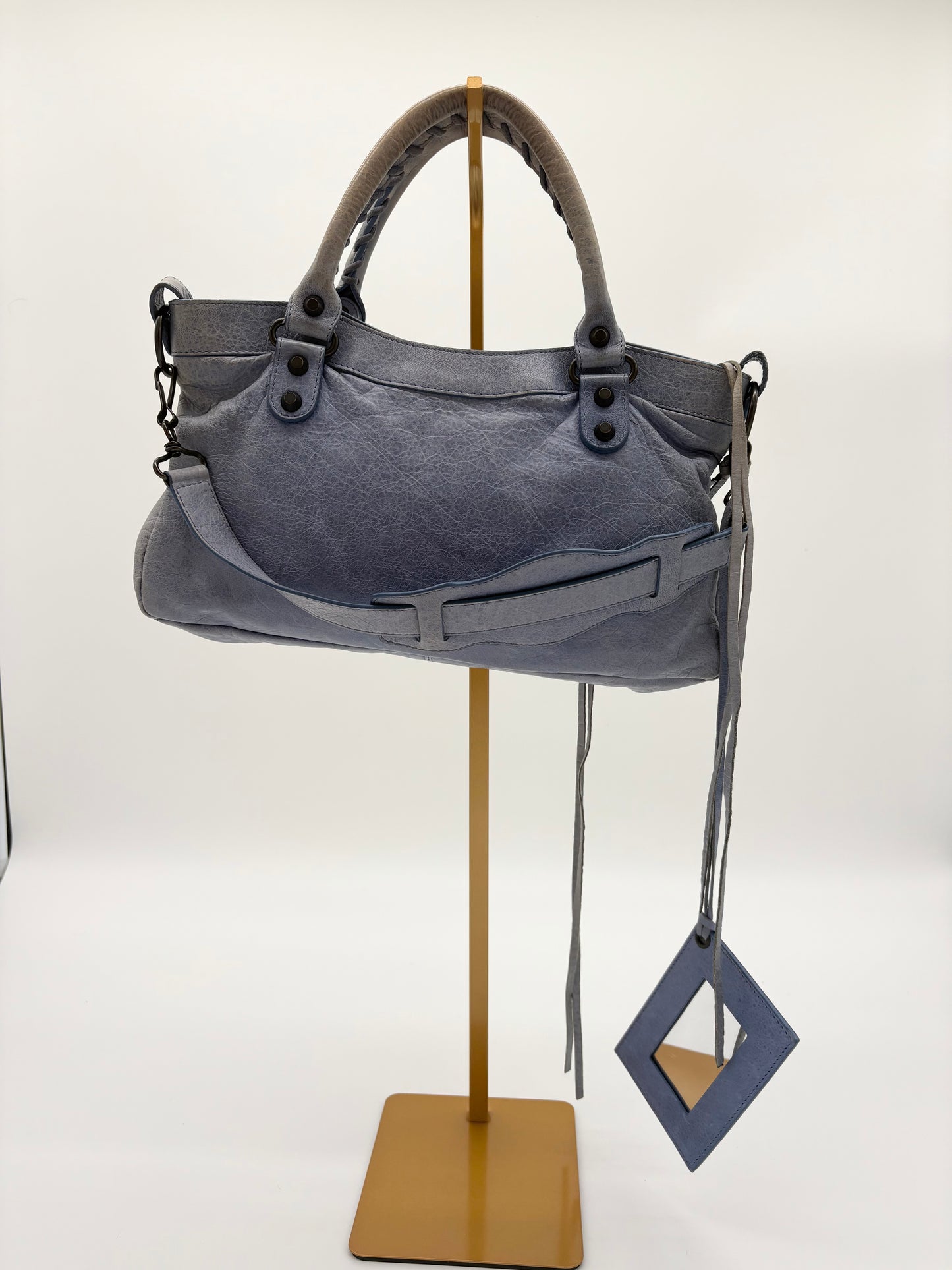 Balenciaga City Bag Light Blue