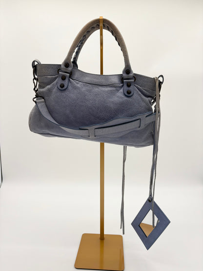 Balenciaga City Bag Light Blue