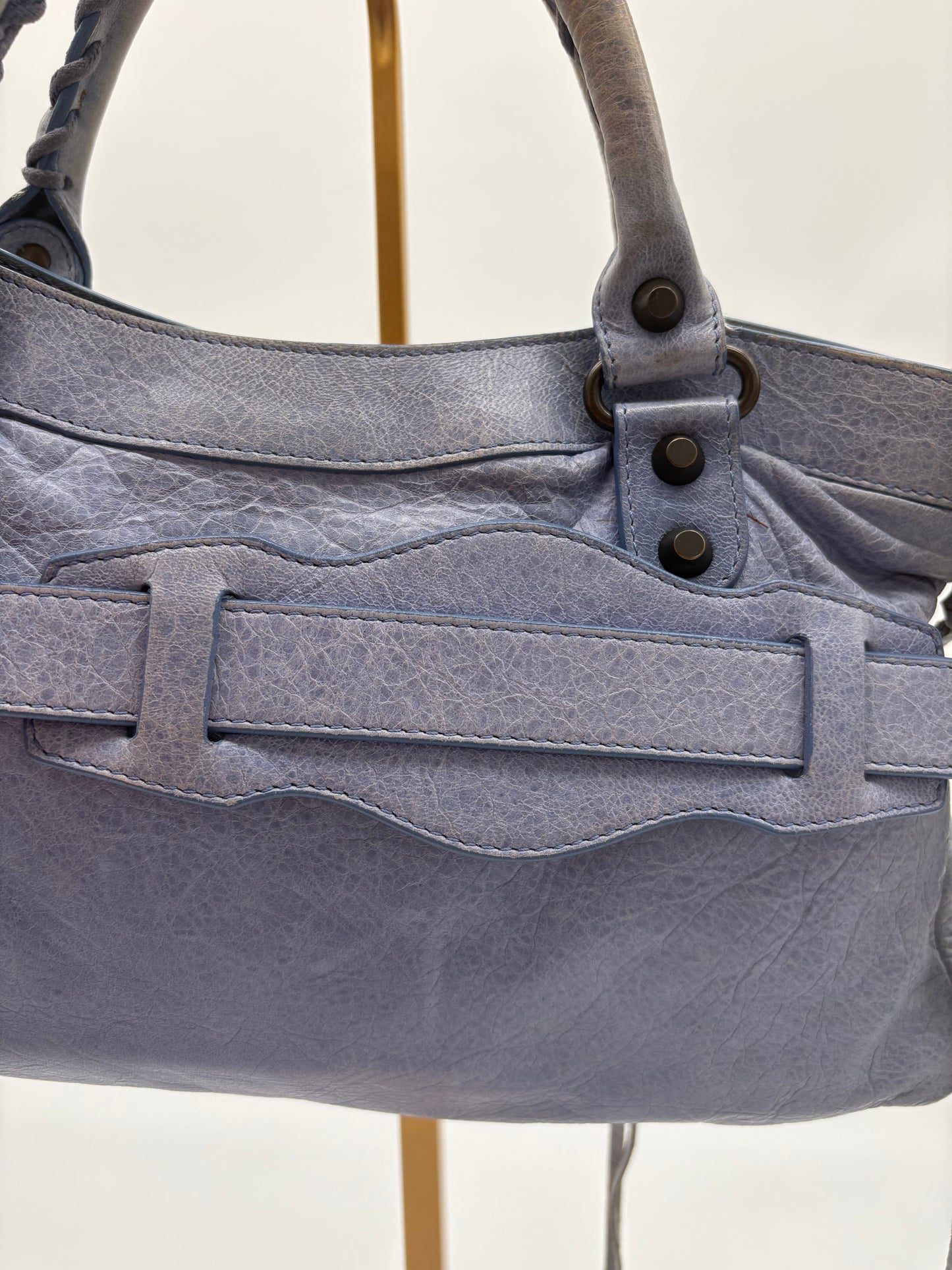 Balenciaga City Bag Light Blue