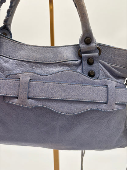 Balenciaga City Bag Light Blue