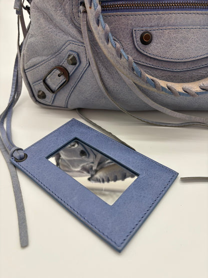 Balenciaga City Bag Light Blue