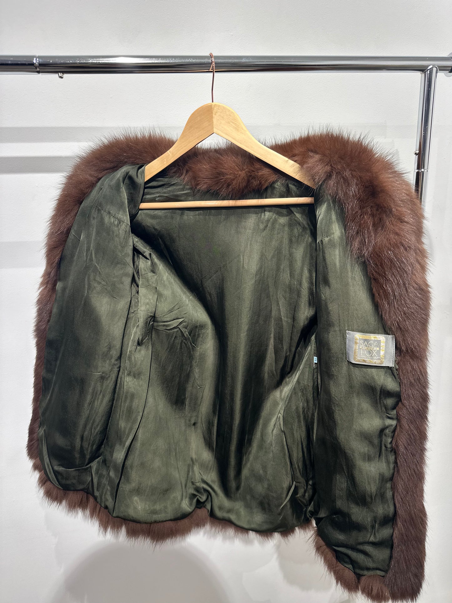 Brown Saga Fox Fur