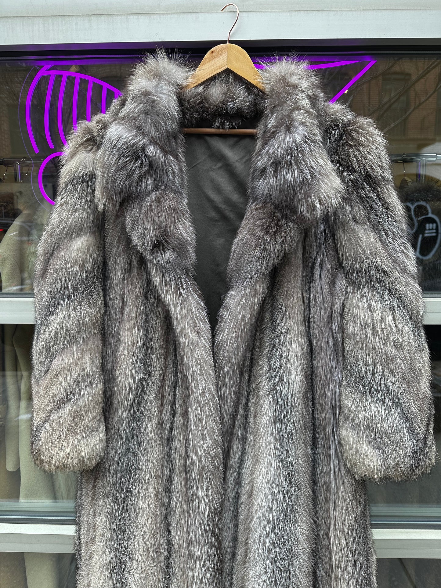 Silver fox full length