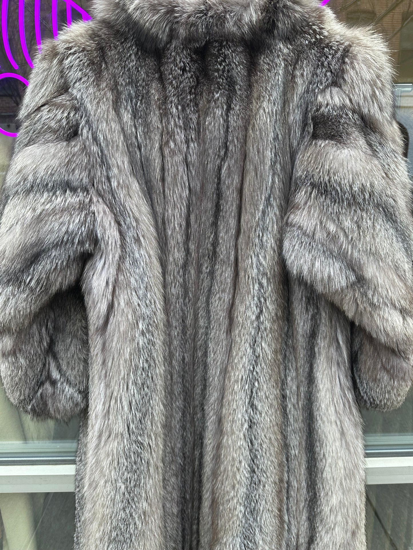 Silver fox full length