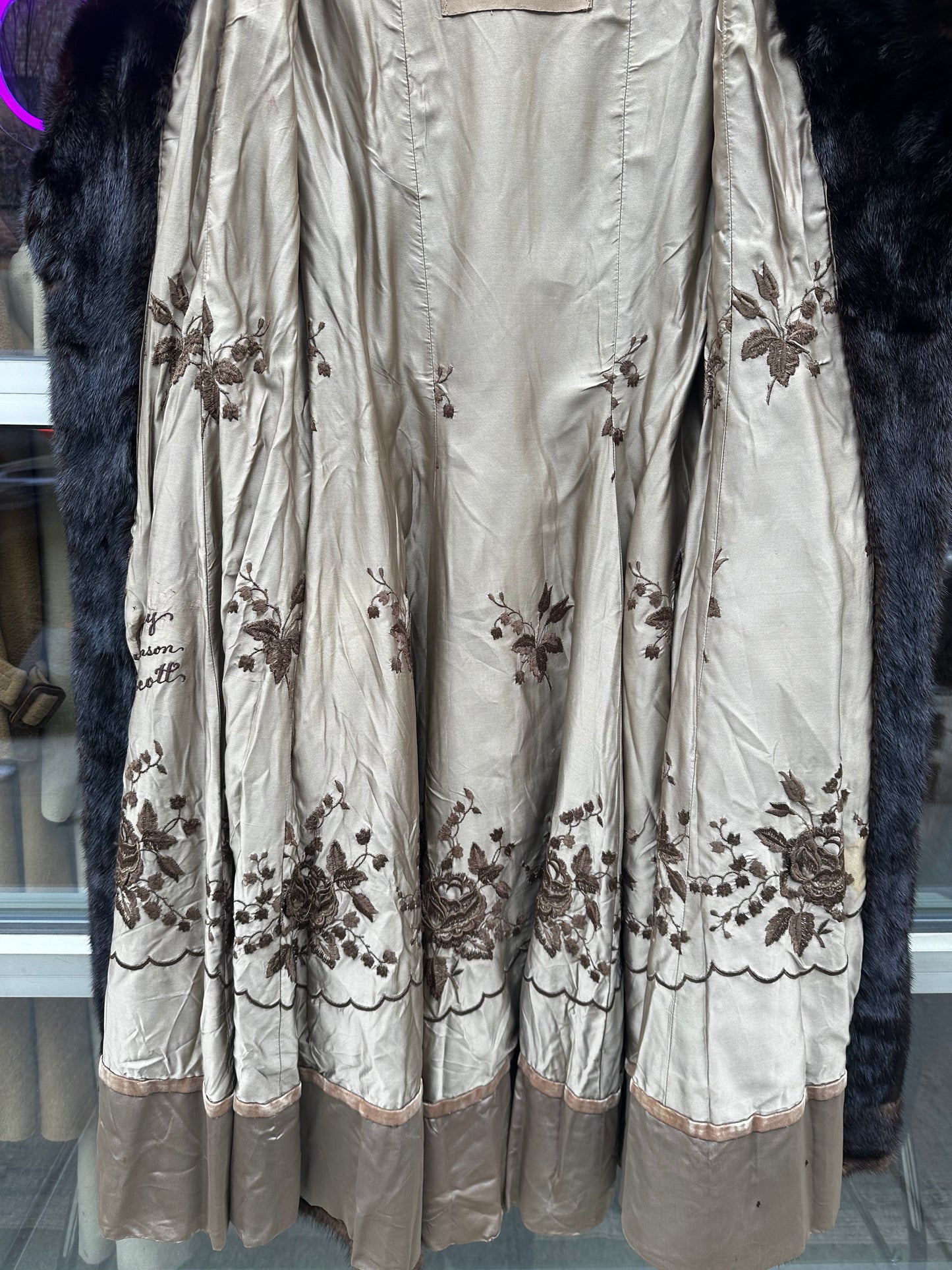 Dark Brown Mink Full Length