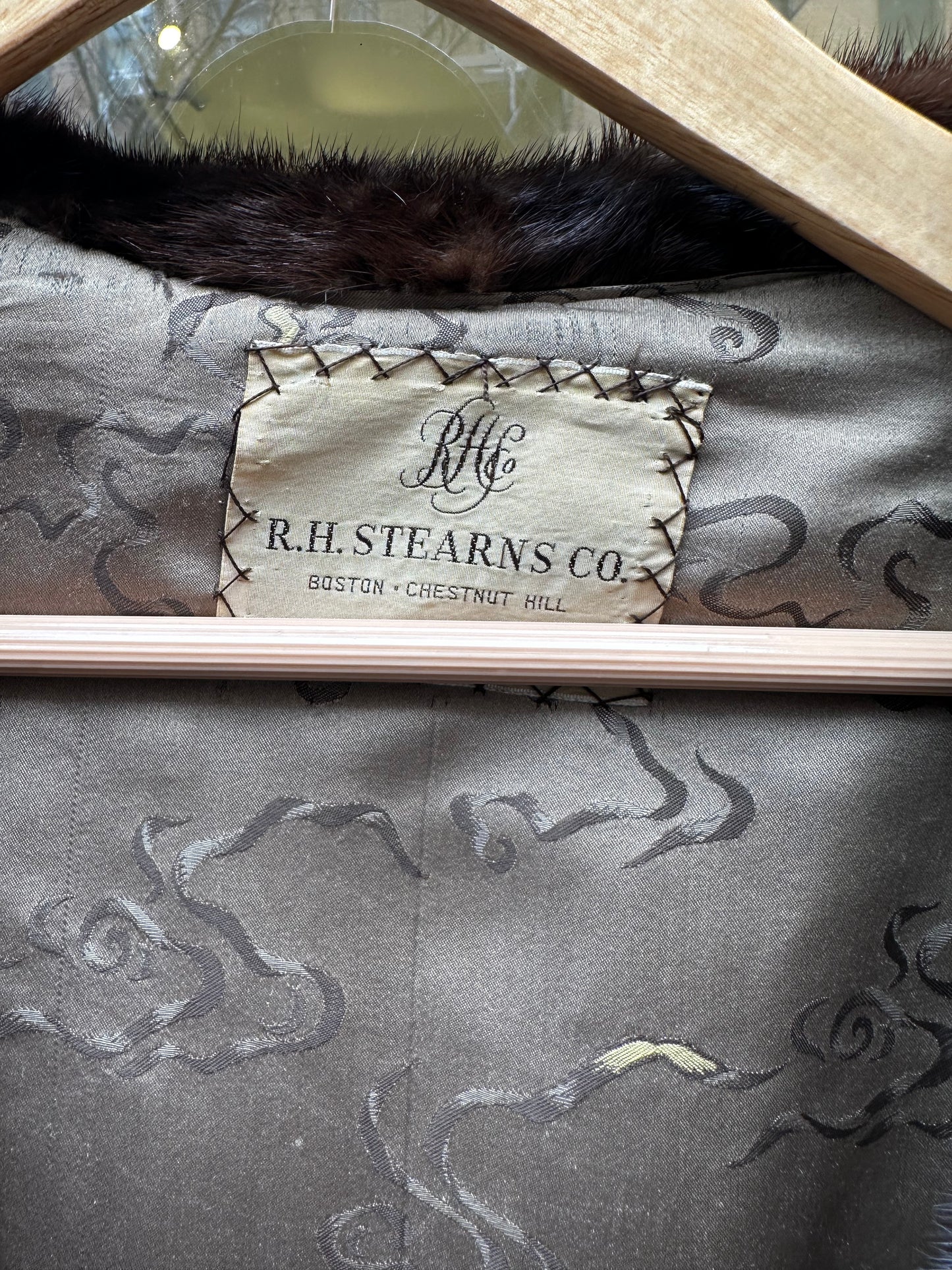 Full Length Vintage Espresso Mink