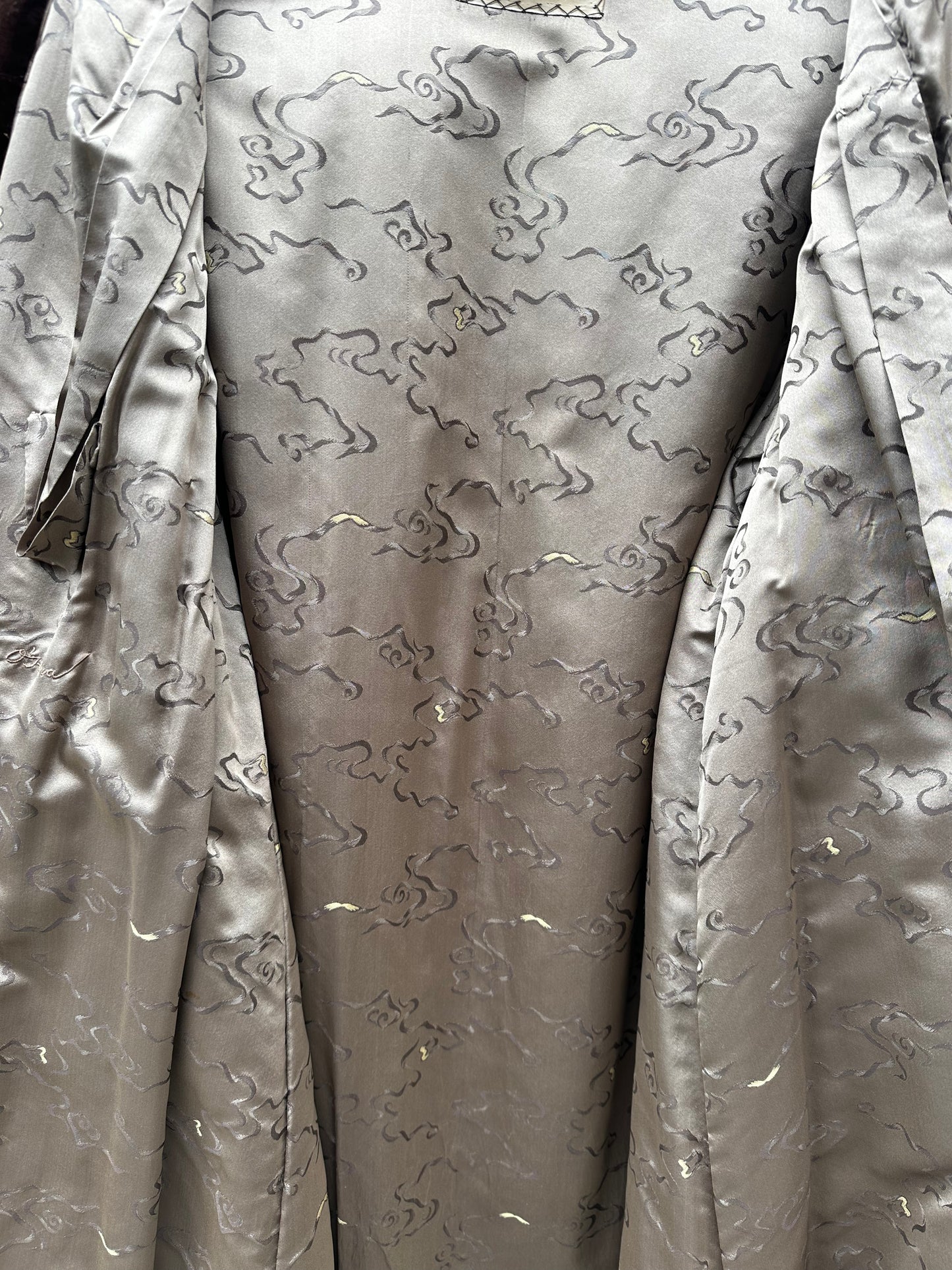 Full Length Vintage Espresso Mink