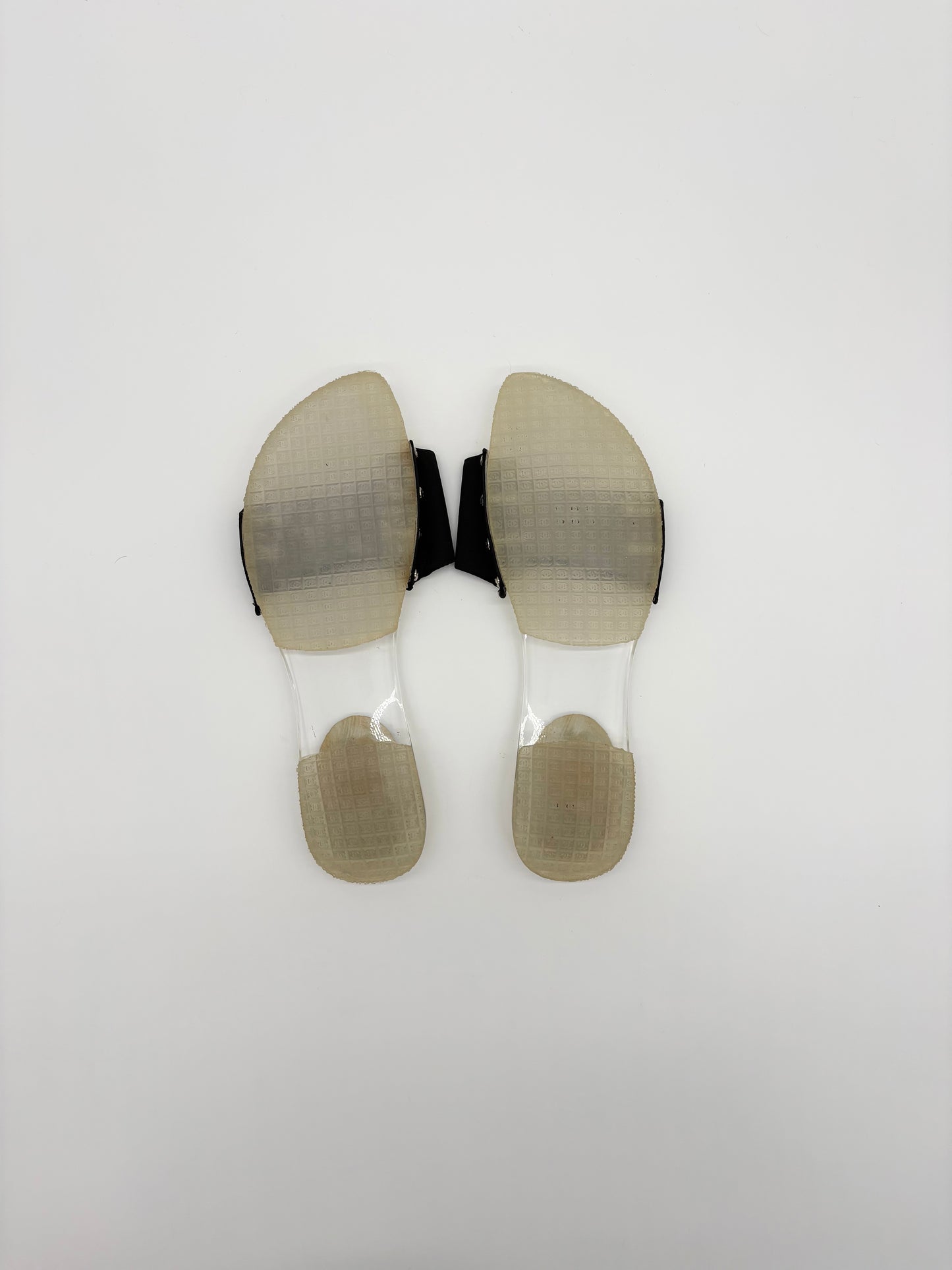 Vintage Chanel Flats Luctie Sport Slides