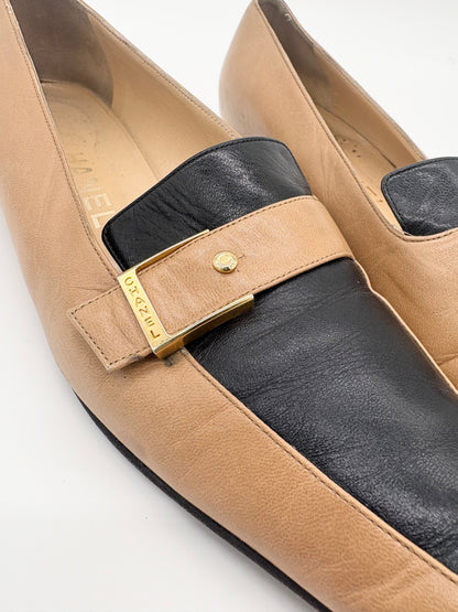 Vintage Chanel Loafer Flats