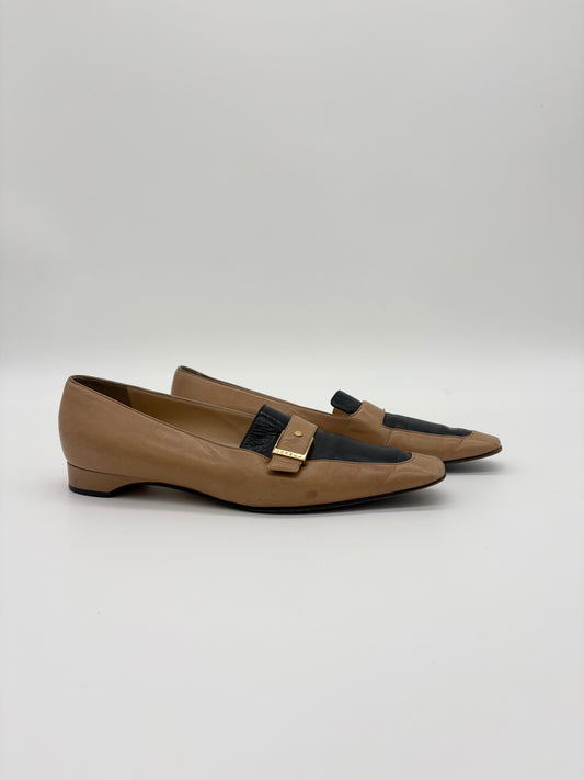 Vintage Chanel Loafer Flats