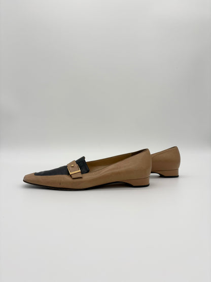Vintage Chanel Loafer Flats
