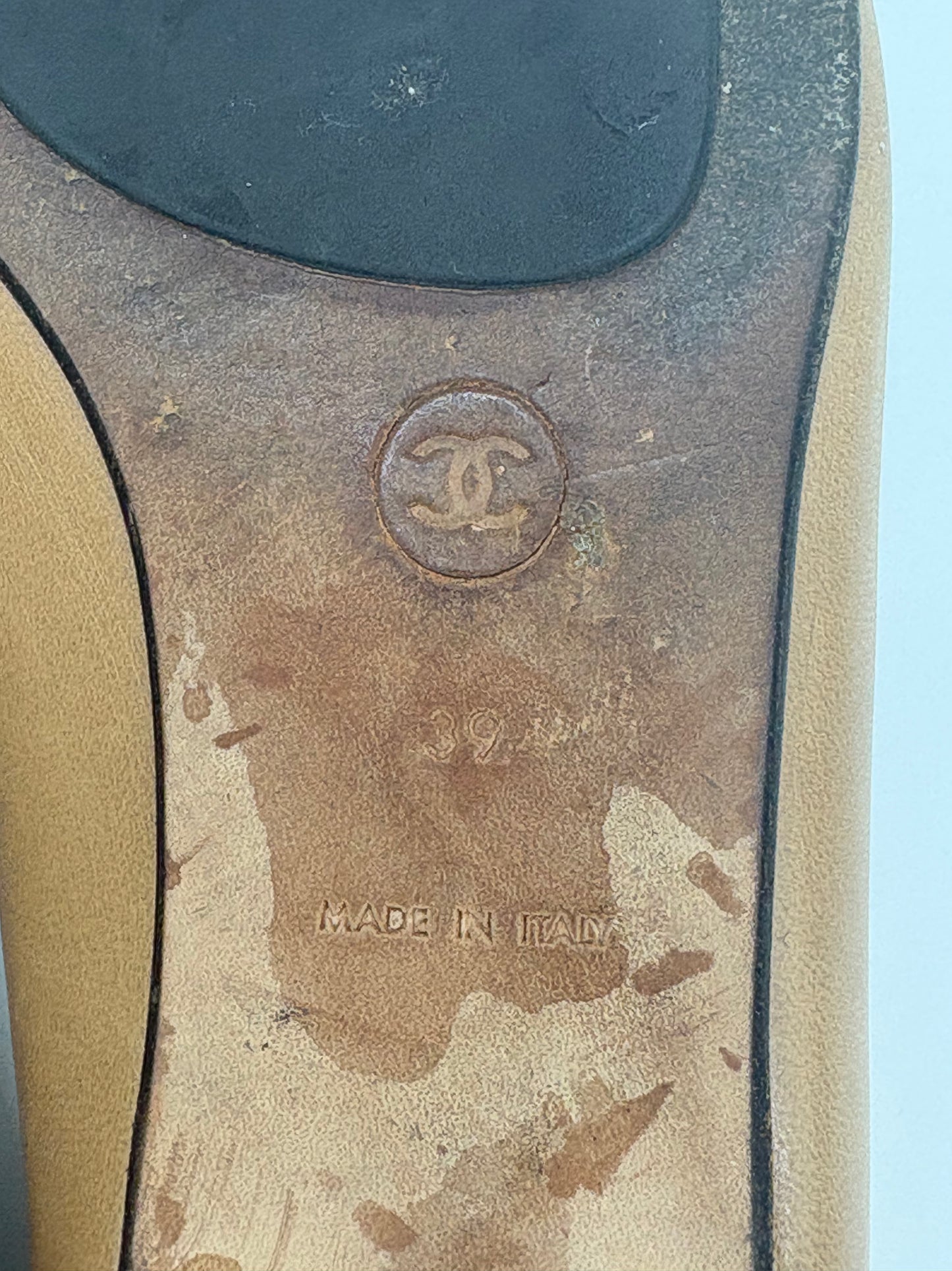 Vintage Chanel Loafer Flats