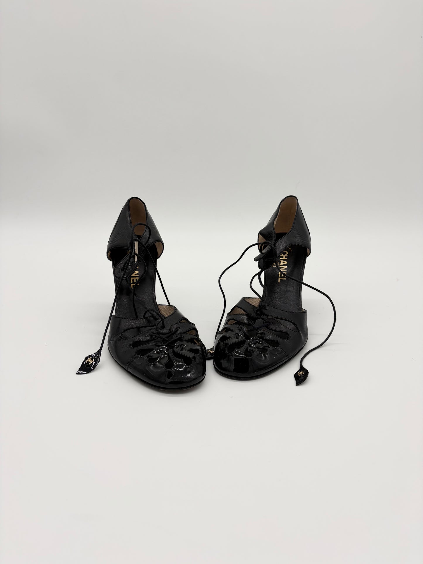 Vintage Chanel Lace Up Ghillie