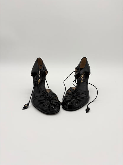 Vintage Chanel Lace Up Ghillie
