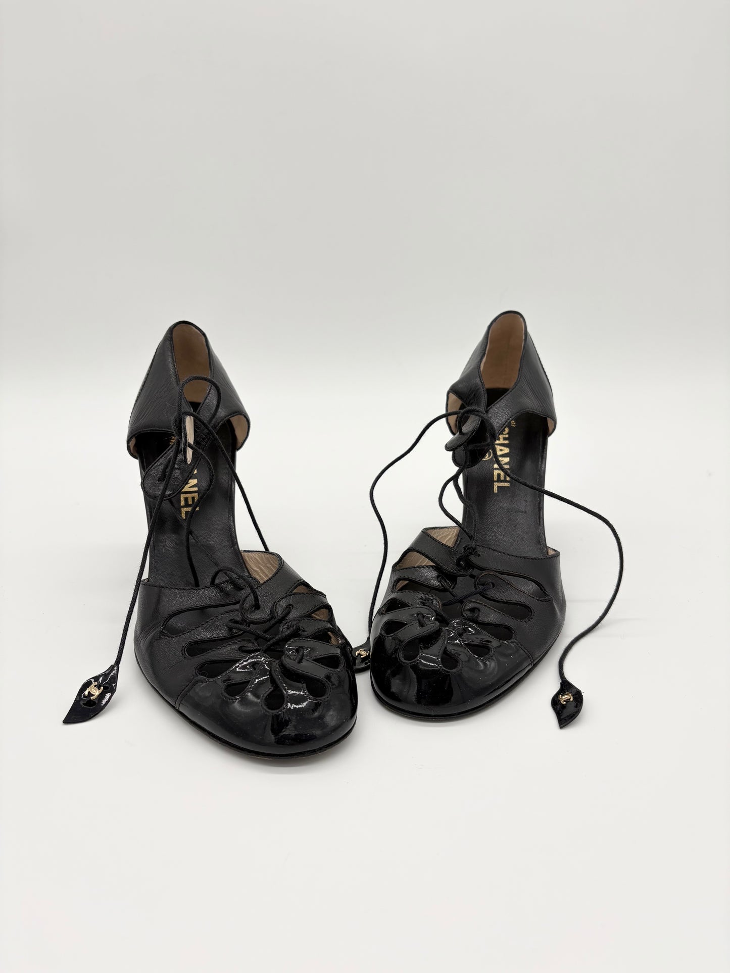 Vintage Chanel Lace Up Ghillie