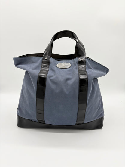 Vintage Celine Cabas Denim Tote