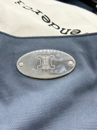 Vintage Celine Cabas Denim Tote