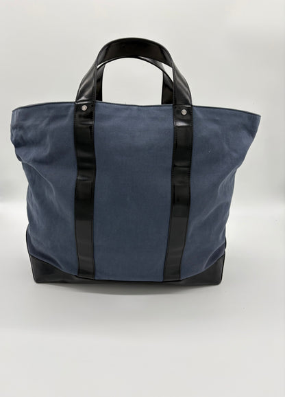 Vintage Celine Cabas Denim Tote