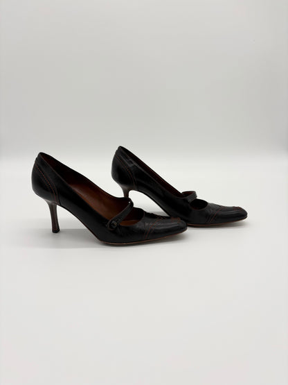Vintage Chanel Mary Jane Pumps