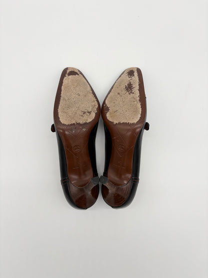 Vintage Chanel Mary Jane Pumps