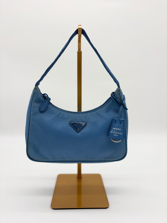 Prada Blue Nylon Reissue 2000