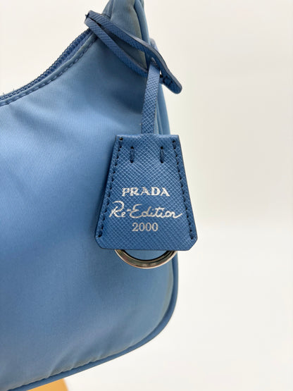 Prada Blue Nylon Reissue 2000