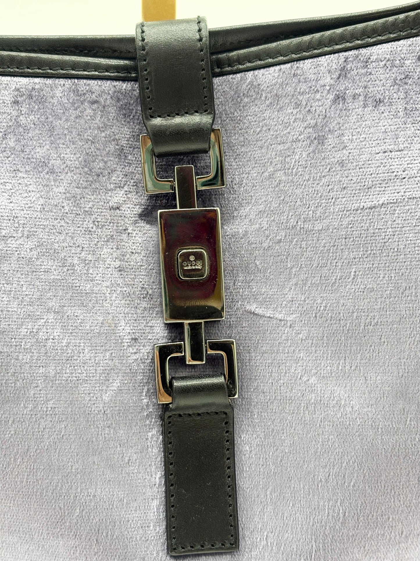 Jackie Gucci Bag Purple Velvet