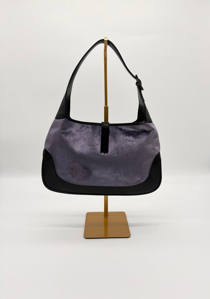 Jackie Gucci Bag Purple Velvet